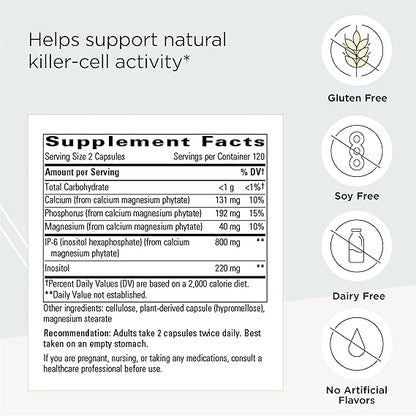 A list of supplement facts.