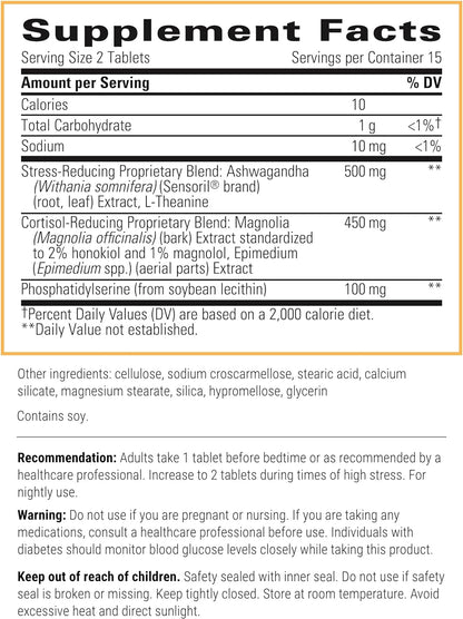 A picture of a white label with supplement facts.
