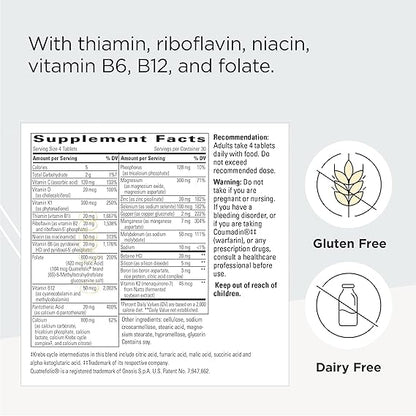 A list of supplement facts