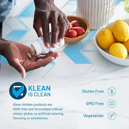 A Sheet showing that the supplement os gluten and GMO free and vegetarian