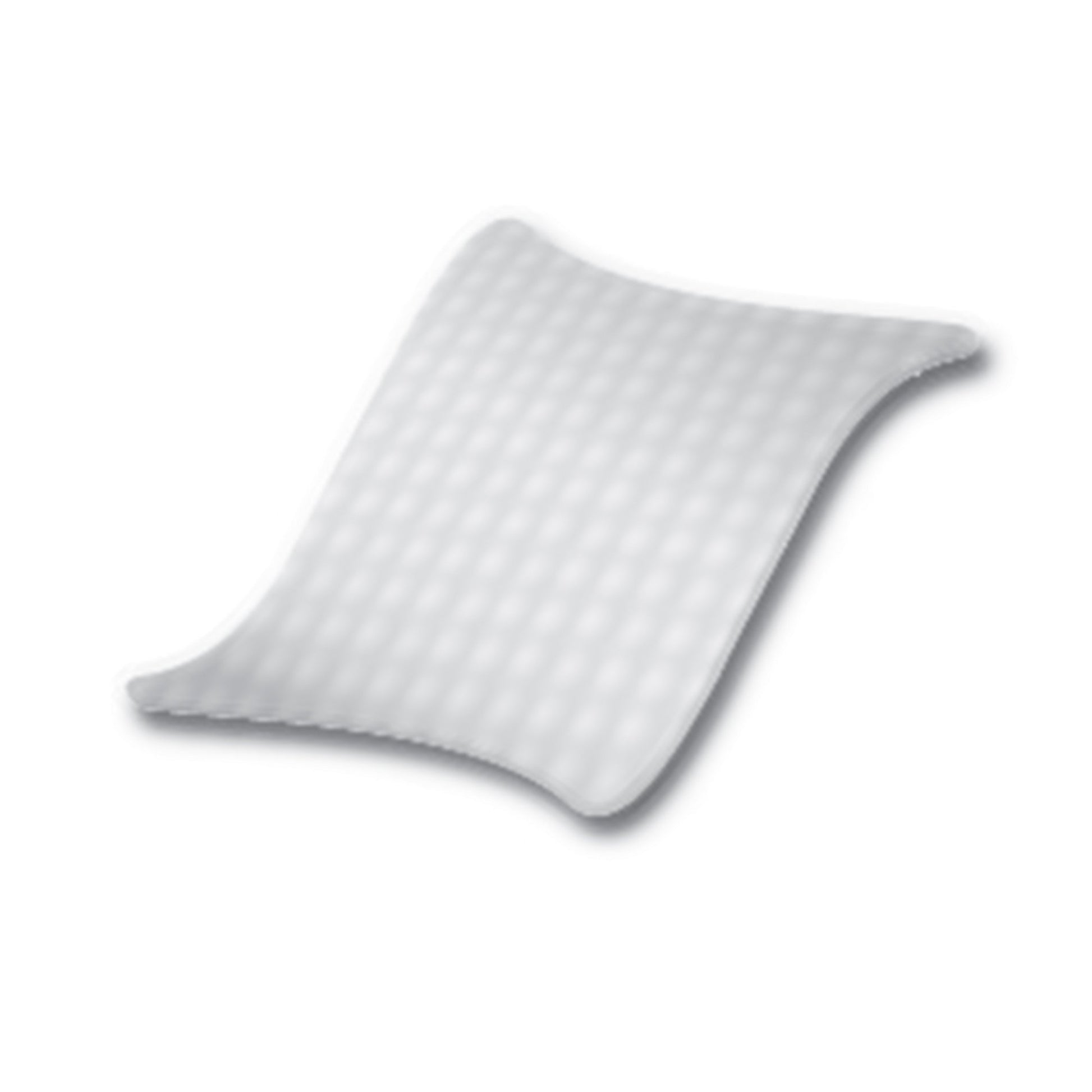Gray textured wipe on a white background