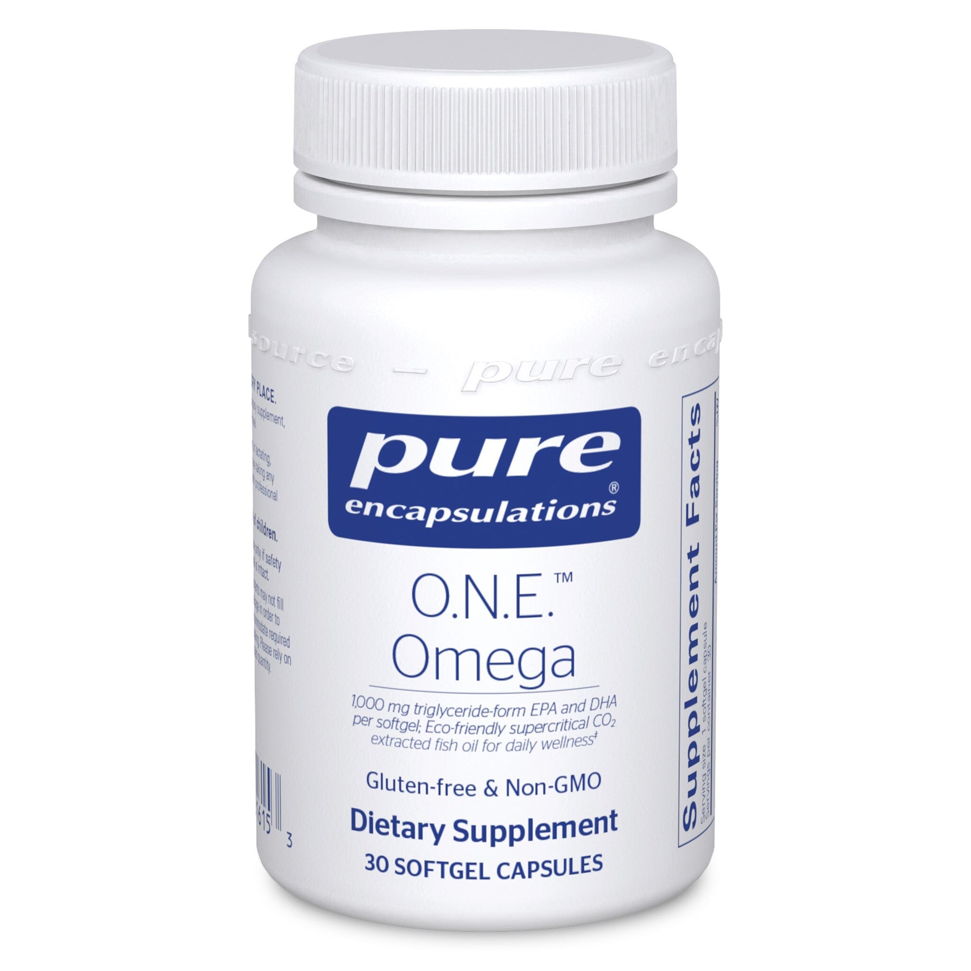 A bottle of Pure Encapsulations O.N.E Omega