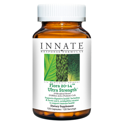 Picture of a bottle  Innate Response Ultra Flora 20-14 Ultra Strength 120 Capsules