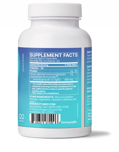 A label that shows supplement facts