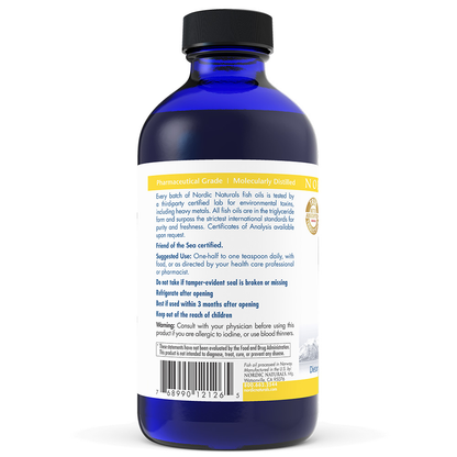 A list of supplement facts