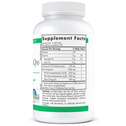 A list of supplement facts