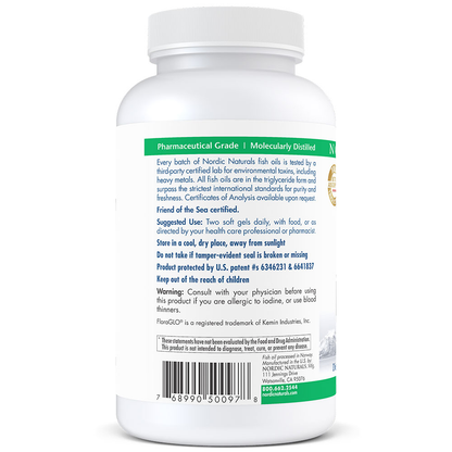 A list of supplement facts