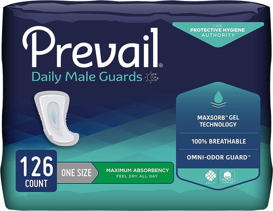 Prevail Proven Male Guards | Maximum Absorbency (PV-811)
