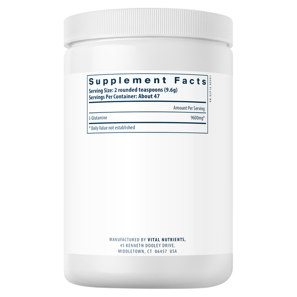 A picture of the supplement facts label