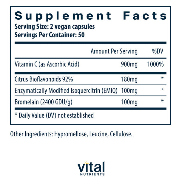 A picture of the supplement facts label.  