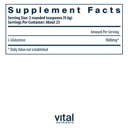 A picture of the supplement facts label