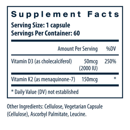 A picture of the supplement facts label.