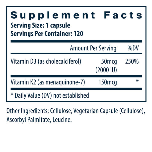 A picture of the supplement facts label.