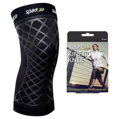 Knee Sleeve Spark Kinetic Knee Pull-On 16 to 18 Inch Knee Circumference Left or Right Knee (40410, 40411, 40412)