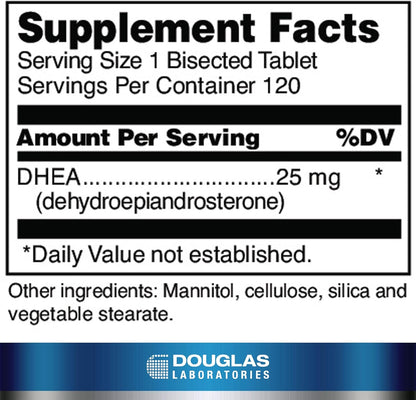 Douglas DHEA (25 mg.) (120 count, dissolvable)