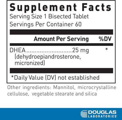 Douglas DHEA (25 mg.) (120 count, dissolvable)