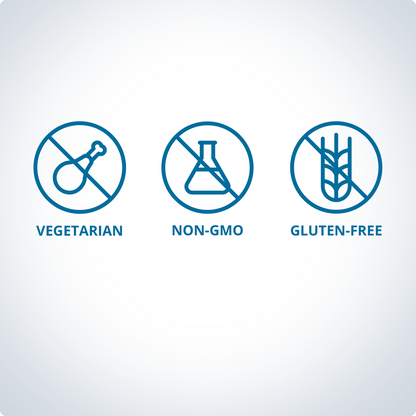 Metagenics Ultra Potent-C® Vitamin C Chewable is gluten and GMO free and vegetarian.
