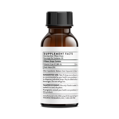 Thorne Vitamin K2 (K170)