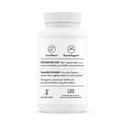 Suggested use for a bottle of Thorne Selenium dietary supplement