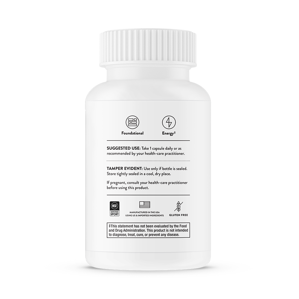 Suggested use for  Thorne Iron Bisglycinate dietary supplement 