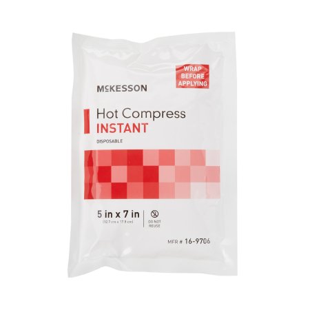 Instant Hot Pack McKesson General Purpose Small Plastic Disposable (16-9706)
