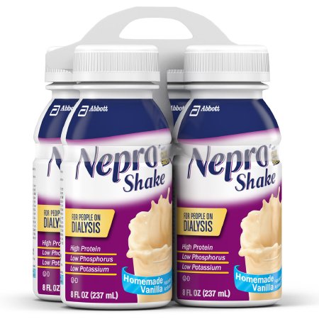 Nepro® with Carbsteady® Homemade Vanilla Flavor Liquid 8 oz. Bottle (63176)