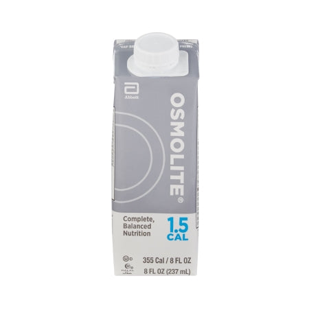 Osmolite® 1.5 Cal Unflavored Liquid 8 oz. Reclosable Carton (64837)