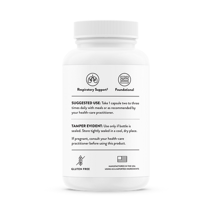 Suggested use for a bottle of Thorne Quercetin Phytosome 