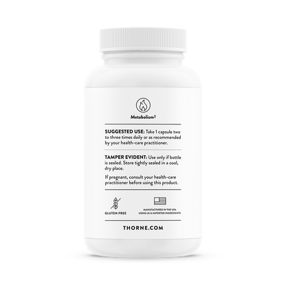 Suggested use for a bottle of Thorne Green Tea Phytosome dietary supplement