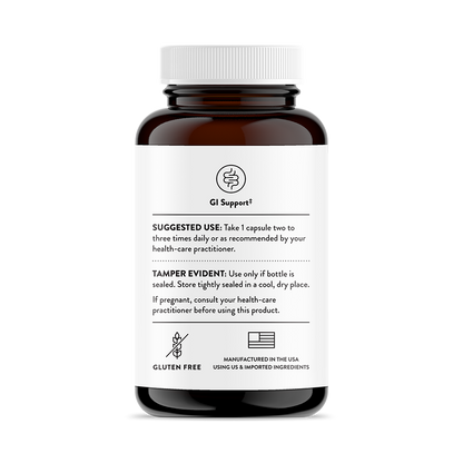 Suggested use for A bottle of Thorne Bacillus Coagulans dietary supplement 