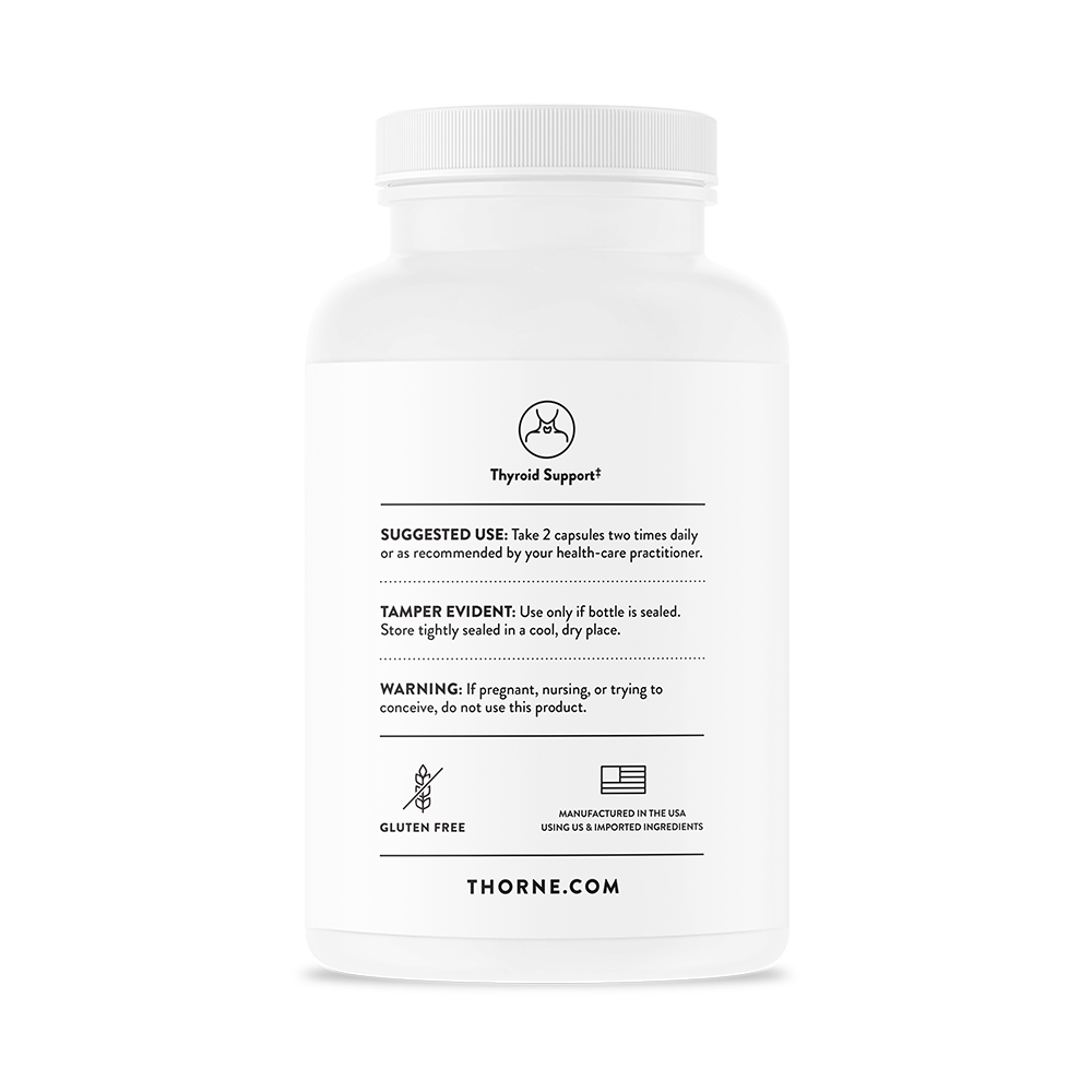 Suggested use for A bottle of Thorne Thyrocsin  