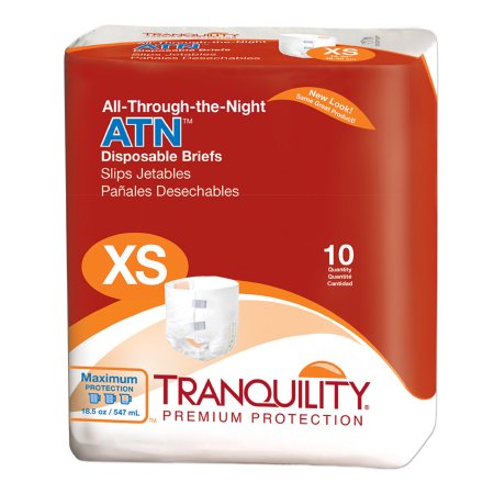 Unisex Adult Brief Tranquility® ATN Disposable- Heavy Absorbency (2183, 2184, 2185, 2186, 2187)