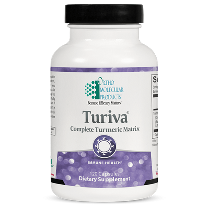 A picture of Orthomolecular Products Turiva, 120 Capsules