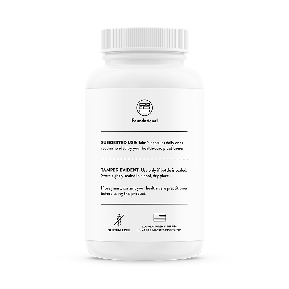 A white bottle with supplement facts directions.  