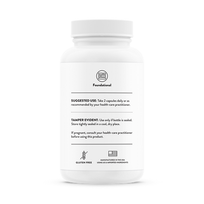 A white bottle with supplement facts directions.  